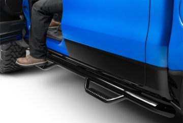 Picture of N-Fab Nerf Step 2019 Dodge Ram 1500 Crew Cab 5-7ft Bed - Gloss Black - Cab Length - 3in