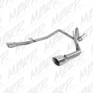 Picture of MBRP 2009 Dodge Ram 1500 5-7L Cat Back Dual Split Rear