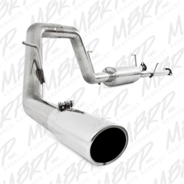 Picture of MBRP 2009-2010 Toyota Tundra 5-7L EC-Std- & SB-CC-SB Cat Back Single Side