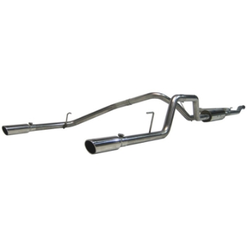 Picture of MBRP 2004-2009 Nissan Titan 5-6L EC-CC Cat Back Dual Split Rear