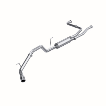Picture of MBRP 2007-2009 Nissan Titan 5-6L EC-CC Cat Back Single Side