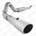Picture of MBRP 2003-2007 Ford F-250-350 6-0L EC-CC Cat Back Single Side Stock Cat