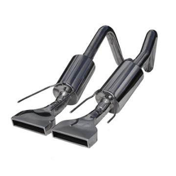 Picture of MBRP 2005-2008 Chev Corvette Dual Muffler Axle Back Rectangular Tips