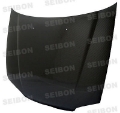 Picture of Seibon 92-95 Honda Civic 2DR-3DR OEM Carbon Fiber Hood
