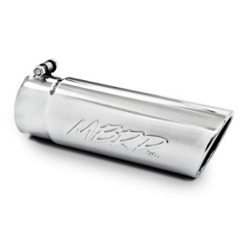 Picture of MBRP Universal Tip 4in O-D- Angled Rolled End 3 inlet 10 length