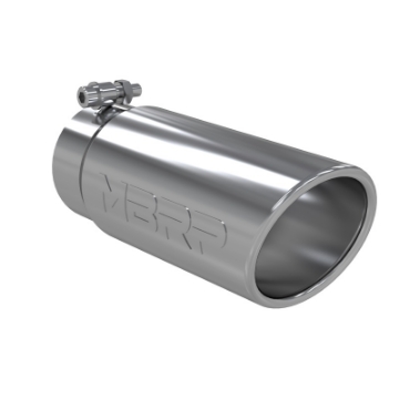 Picture of MBRP Universal Tip 4in O-D- Angled Rolled End 3 inlet 10 length