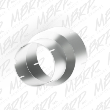 Picture of MBRP Universal 4 ID- to 5 ID- Adapter Aluminized