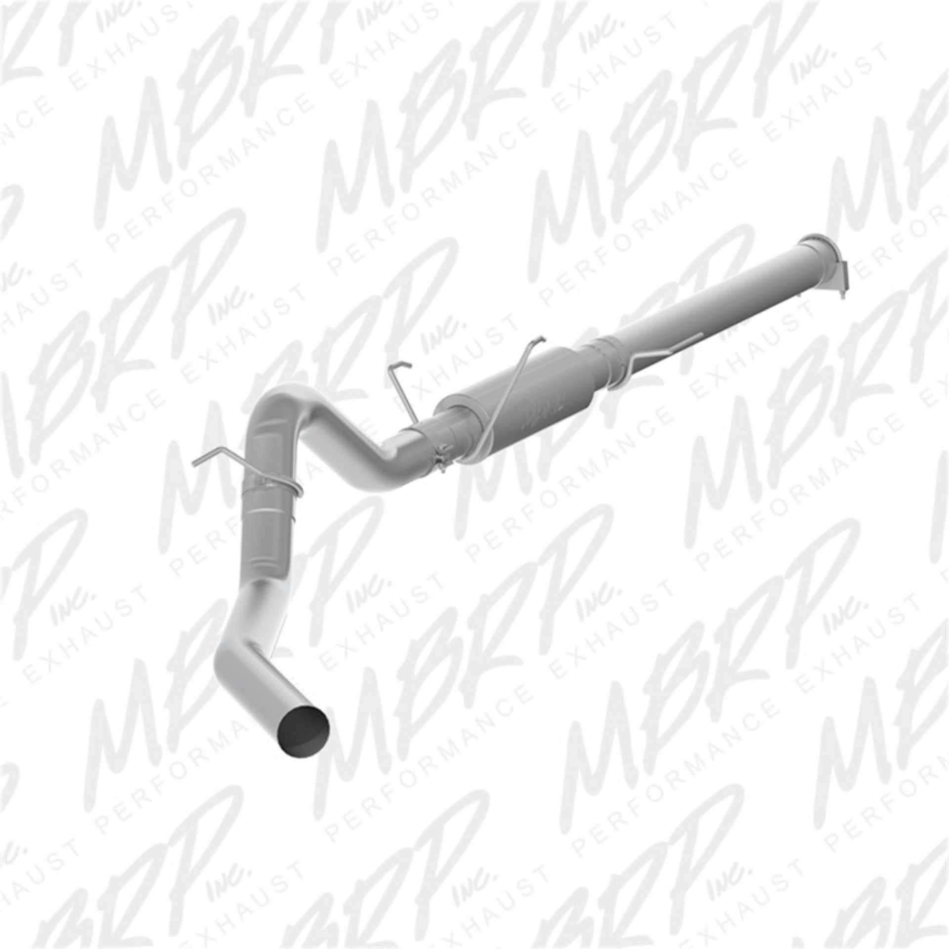 Picture of MBRP 2004-5-2007 Dodge 2500-3500 Cummins 600-610 Cat Back P Series Exhaust System