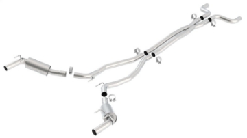 Picture of Borla 10-13 Chevy Camaro SS 6-2L V8 ATAK Catback Exhaust Incl- X Pipe works w-GFX Package