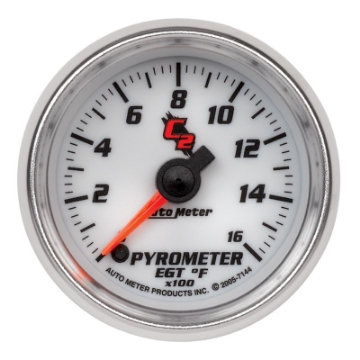 Picture of Autometer C2 52mm 1600 Deg F Electronic EGT Gauge