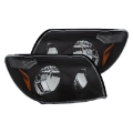 Picture of ANZO 2003-2005 Toyota 4Runner Crystal Headlights Black
