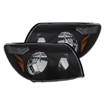 Picture of ANZO 2003-2005 Toyota 4Runner Crystal Headlights Black