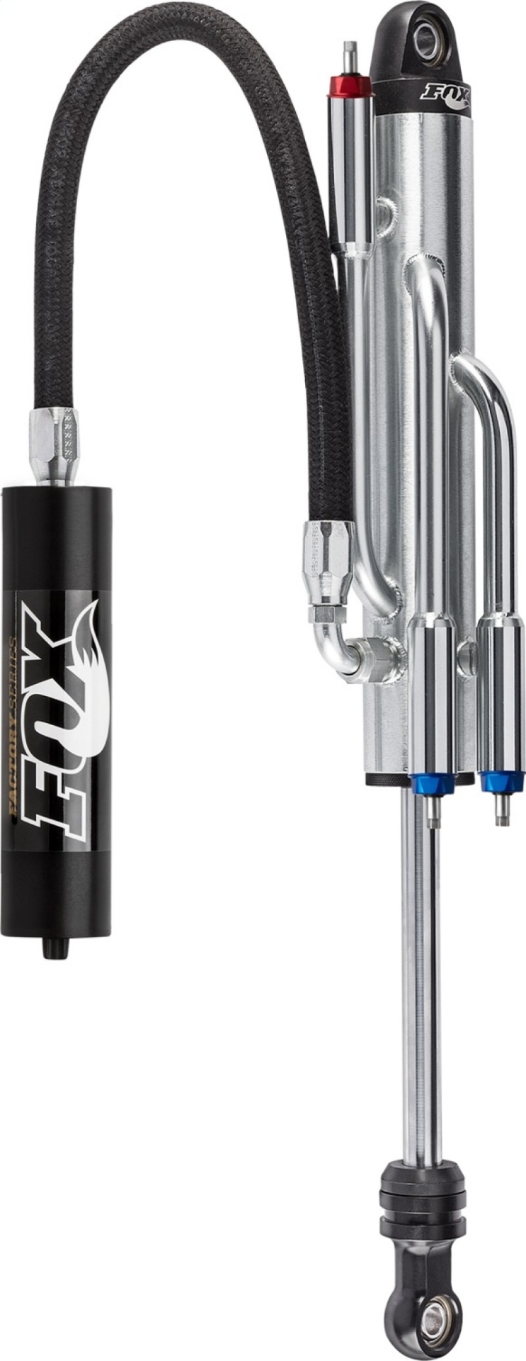 Picture of Fox 2-5 Factory Series 16in- Remote Res- 3-Tube Bypass Shock 2 Cmp-1 Reb 7-8in- Shft21-70 - Blk