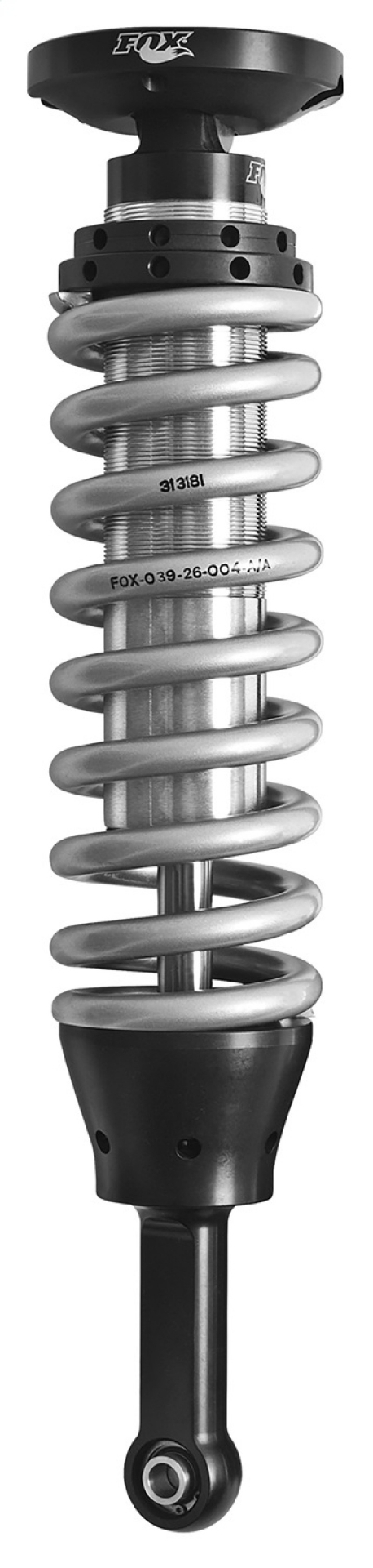 Picture of Fox 2005 Tacoma 2-5 Factory Series 4-61in- IFP Coilover Shock Set - Black-Zinc