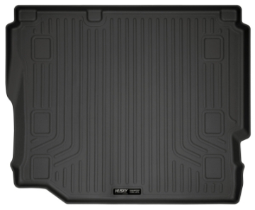 Picture of Husky Liners 19-24 Jeep Wrangler JLU WeatherBeater Black Rear Cargo Liner