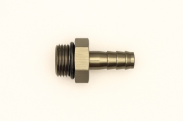 Picture of DeatschWerks 8AN ORB Male To 3-8in- Male Triple Barb Fitting Incl- O-Ring