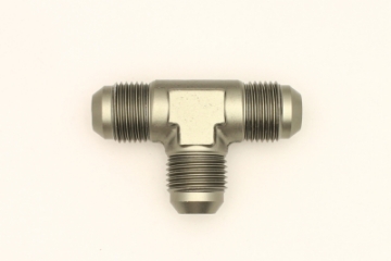 Picture of DeatschWerks 8AN Male Flare + 8AN Male Flare To 8AN Male Flare Tee Fitting