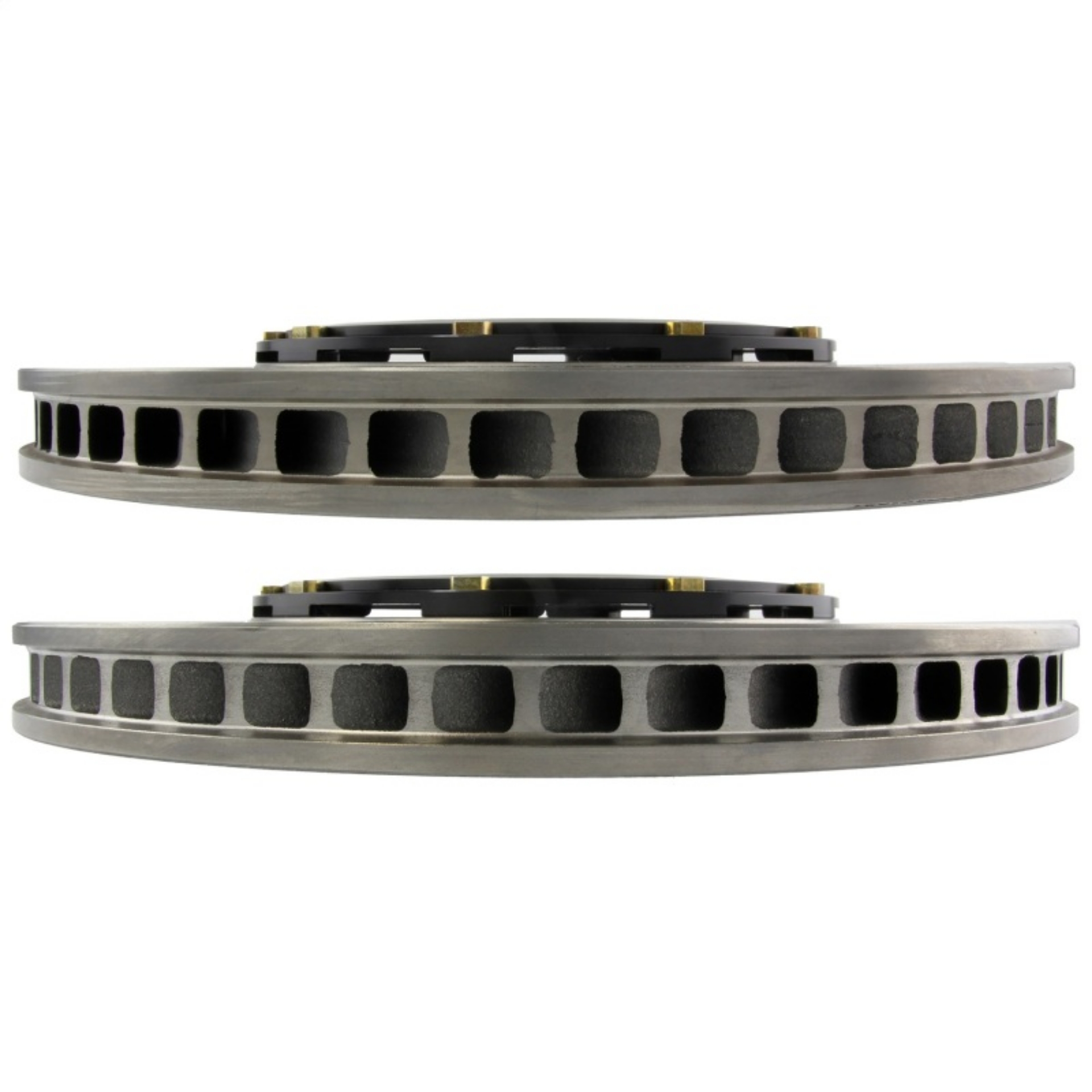 Picture of StopTech 07-08 Audi RS4 AeroRotor 2pc Slotted and Zinc Plated Front Rotor Pair