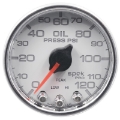Picture of Autometer Spek-Pro 2-1-16in 0-120 PSI Digital Stepper Motor w-Peak & Warn Oil Pressure Gauge