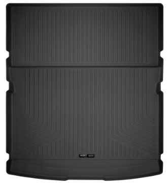 Picture of Husky Liners 18-22 Ford Expedition Max WeatherBeater Black Rear Cargo Liner Behind 3rd Row Seat