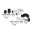 Picture of Mishimoto 2017+ Ford Powerstroke 6-7L Intercooler Pipe & Boot Kit