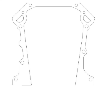 Picture of Cometic 65-91 Dodge V8 5-2L R-3 W-2 Timing Cover Gasket Set 0-018in AFM