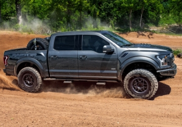 Picture of N-Fab RKR Rails 16-18 Toyota Tacoma Access Cab SRW - Tex- Black - Cab Length - 1-75in