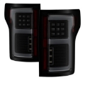 Picture of Spyder 15-17 Ford F-150 LED Tail Lights w-Blind Spot - Black Smoke ALT-YD-FF15015BS-LBLED-BSM