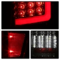 Picture of xTune 16-18 Toyota Tacoma Light Bar LED Tail Lights - Chrome ALT-JH-TTA16-LBLED-C