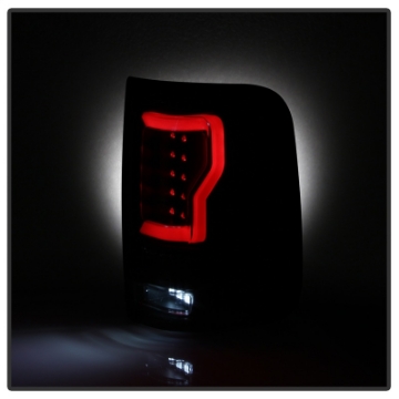 Picture of Spyder Ford F150 04-08 Styleside Tail Light V2 - LED - Black Smoke ALT-YD-FF15004V2-LBLED-BSM
