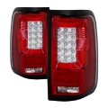 Picture of Spyder Ford F150 04-08 Styleside Tail Light V2 - LED - Red Clear ALT-YD-FF15004V2-LBLED-RC