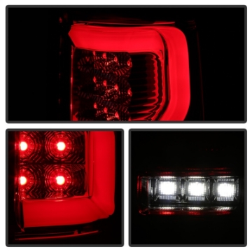 Picture of Spyder Ford F150 04-08 Styleside Tail Light V2 - LED - Red Clear ALT-YD-FF15004V2-LBLED-RC