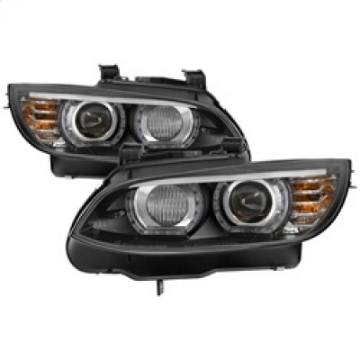 Picture of Spyder 08-10 BMW F92 3 Series Projector Headlights - LED DRL - Black PRO-YD-BMWE9208-DRL-BK