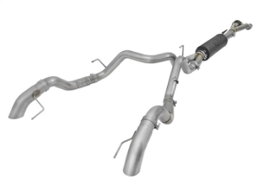 Picture of aFe MACH Force-Xp Cat-Back Exhaust w-Dual Hi-Tuck Tips 17-18 Ford F-150 Raptor V6-3-5L tt