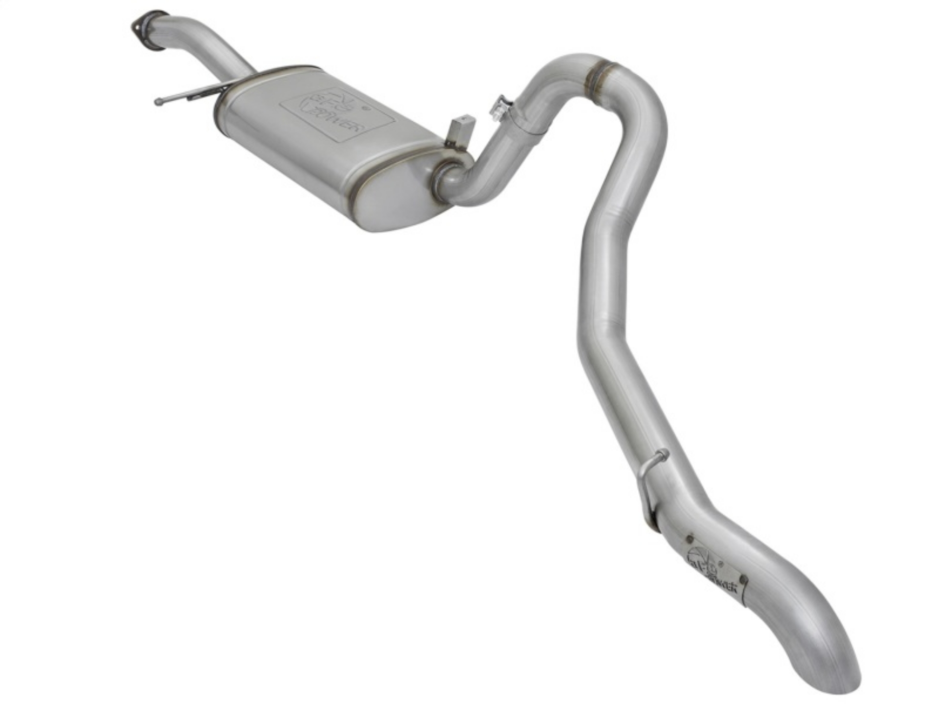 Picture of aFe MACHForce XP 3in SS Cat-Back Hi Tuck Exhaust 97-16 Nissan Patrol Y61 I6-4-8L