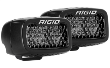 Picture of Rigid Industries SR-M Series PRO Midnight Edition - Spot - Diffused - Pair