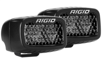 Picture of Rigid Industries SR-M Series PRO Midnight Edition - Spot - Diffused - Pair
