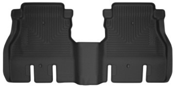 Picture of Husky Liners 19-24 JLU Jeep Wrangler 4 Door X-Act Contour Black Floor Liners 2nd Seat