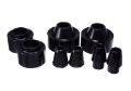 Picture of Energy Suspension 07-17 Jeep Wrangler JK Black Front & Rear Coil Spring Spacer 1-3-4in Lift Set