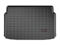 Picture of WeatherTech 2018+ Ford EcoSport Cargo Liner - Black Fits w- Adjustable Cargo Floor in Middle