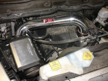Picture of Injen 09-10 Dodge Ram Truck 5-7L-V8 HEMI Power Flow w- Box Wrinkle Black Power-Flow Air Intake Syste