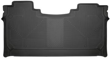 Picture of Husky Liners 2019 Ram 1500 Crew Cab WeatherBeater Black Second Row Floor Liners
