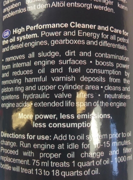 Picture of DDP High Performance Oil System Cleaner-Decarbonizer