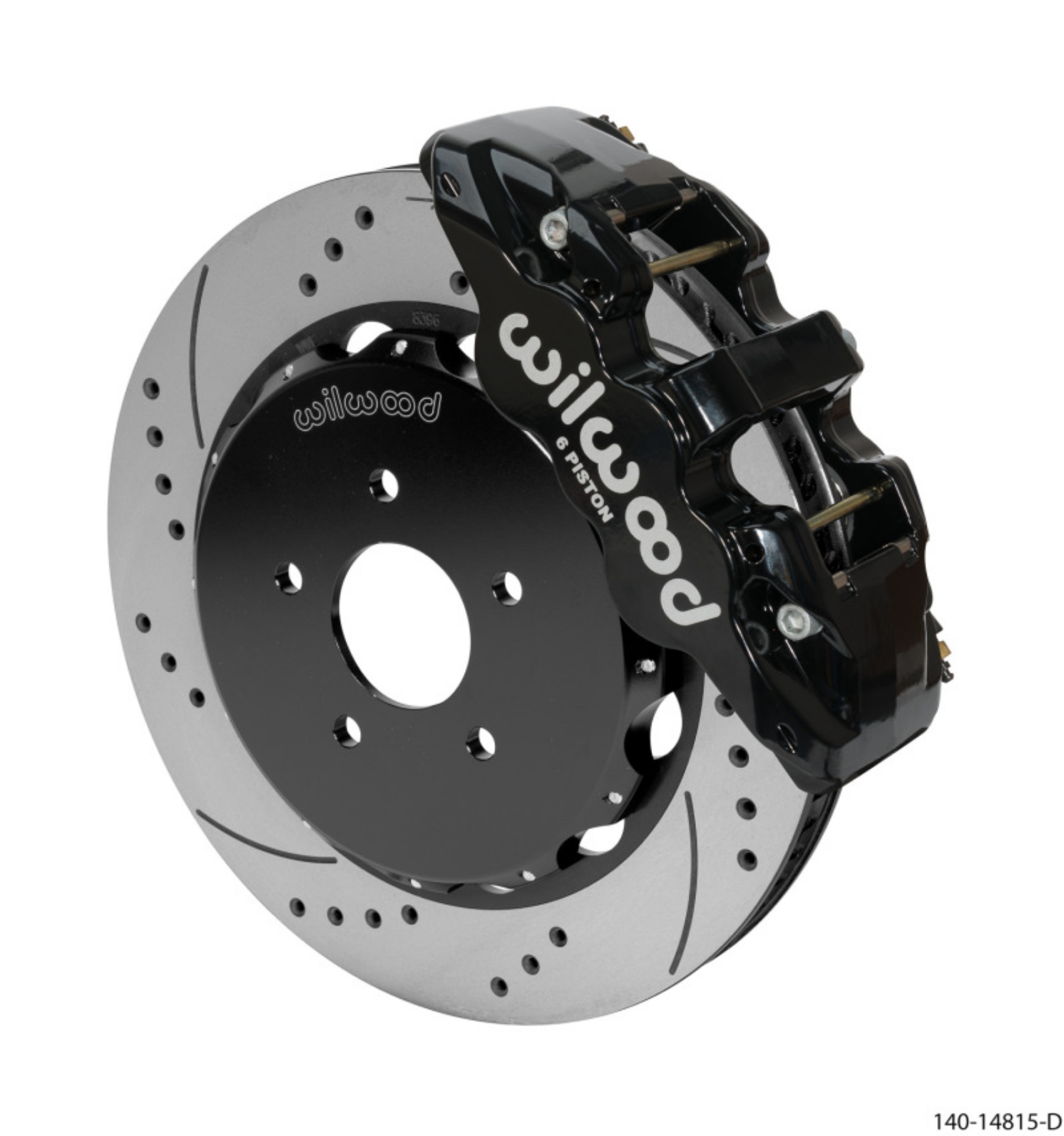 Picture of Wilwood AERO6 Front Hat Kit 14-00 Drilled 03-09 Nissan 350Z w-Lines