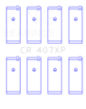 Picture of King Engine Bearings Nissan CA16DET-CA18DET-CA20ET Size -026 Connecting Rod Bearings Set of 4