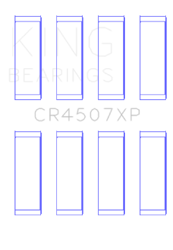 Picture of King Mazda MZR 2-3L 16V - Ford Duratec 2-3L 16V Size -026 Connecting Rod Bearings Set of 4