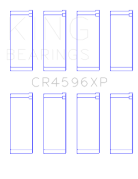 Picture of King Engine Bearings BMW S14B20-S14B23-S14B25 Size -026 Connecting Rod Bearings Set of 4