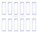 Picture of King Engine Bearings Chevrolet 262 Size -026 Connecting Rod Bearings Set of 6
