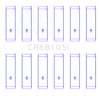 Picture of King Engine Bearings Chrysler 215 Size -026 Connecting Rod Bearings Set of 6
