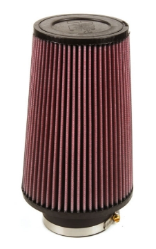 Picture of K&N Universal Rubber Filter 3 1-2inch ID FLG - 6inch Base - 4-5-8inch Top - 9inch Height